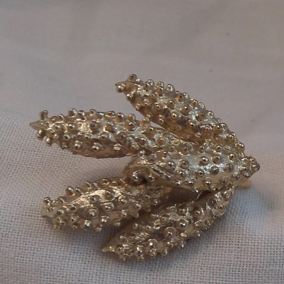 1963's SARAH COV Wind Flower clip earrings - Sarah Coventry - - Picture 4 of 7